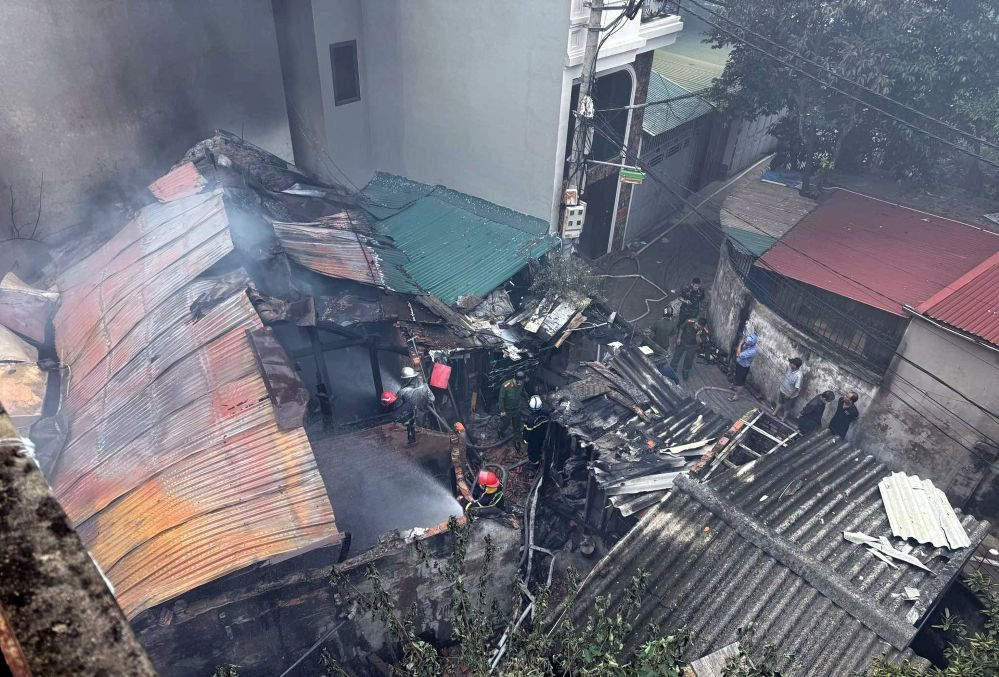 Một người tử vong trong đám cháy ở phường Tây Mỗ, Hà Nội