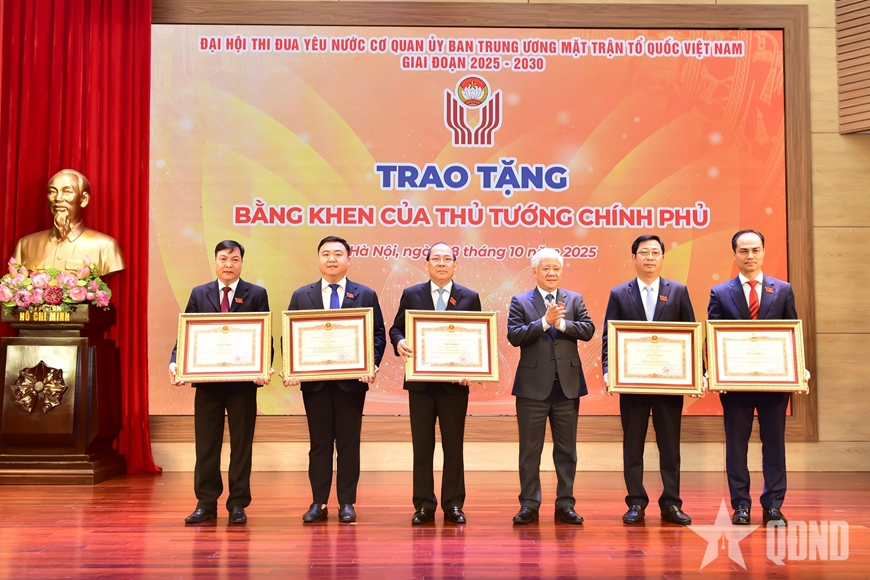 Đại hội Thi đua yêu nước Cơ quan Ủy ban Trung ương MTTQ Việt Nam giai đoạn 2025-2030