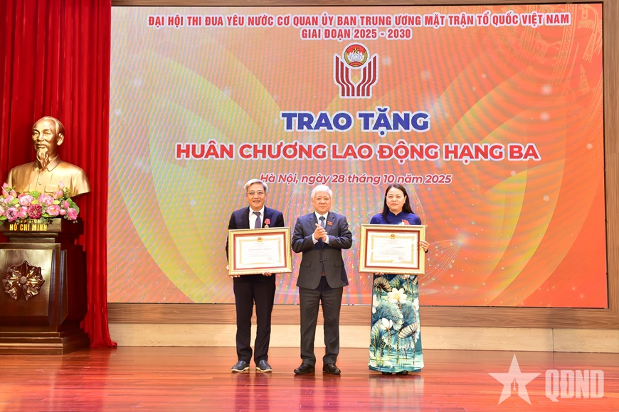 Đại hội Thi đua yêu nước Cơ quan Ủy ban Trung ương MTTQ Việt Nam giai đoạn 2025-2030