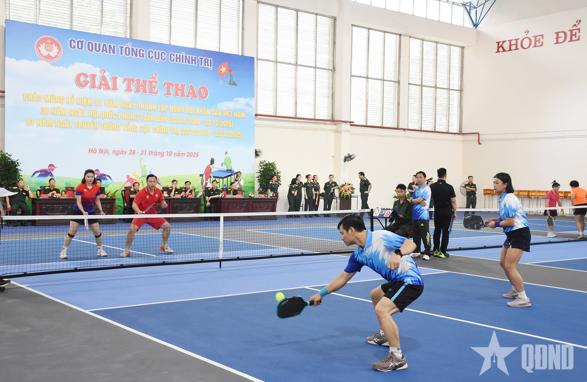 Khai mạc Giải thể thao cơ quan Tổng cục Chính trị năm 2025

