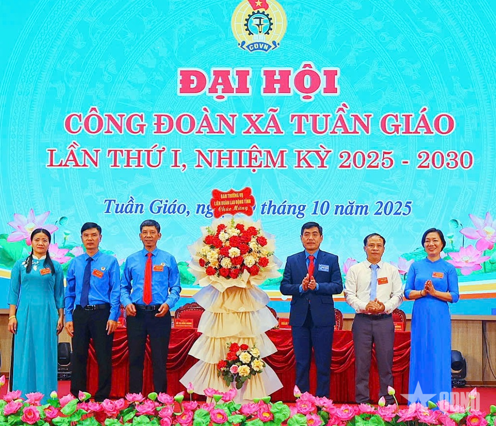 Điện Biên: Công đoàn xã Tuần Giáo xây dựng đội ngũ cán bộ có trí tuệ, bản lĩnh, chuyên nghiệp