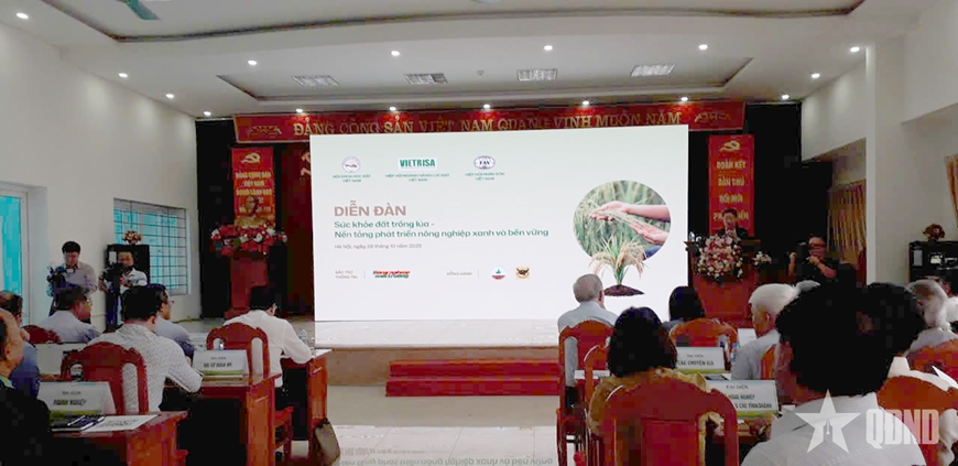 Sức khỏe đất trồng lúa - Nền tảng phát triển nông nghiệp xanh và bền vững