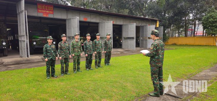 Quản lý chặt chẽ, bảo đảm tốt chất lượng kỹ thuật xe-máy cho các nhiệm vụ
