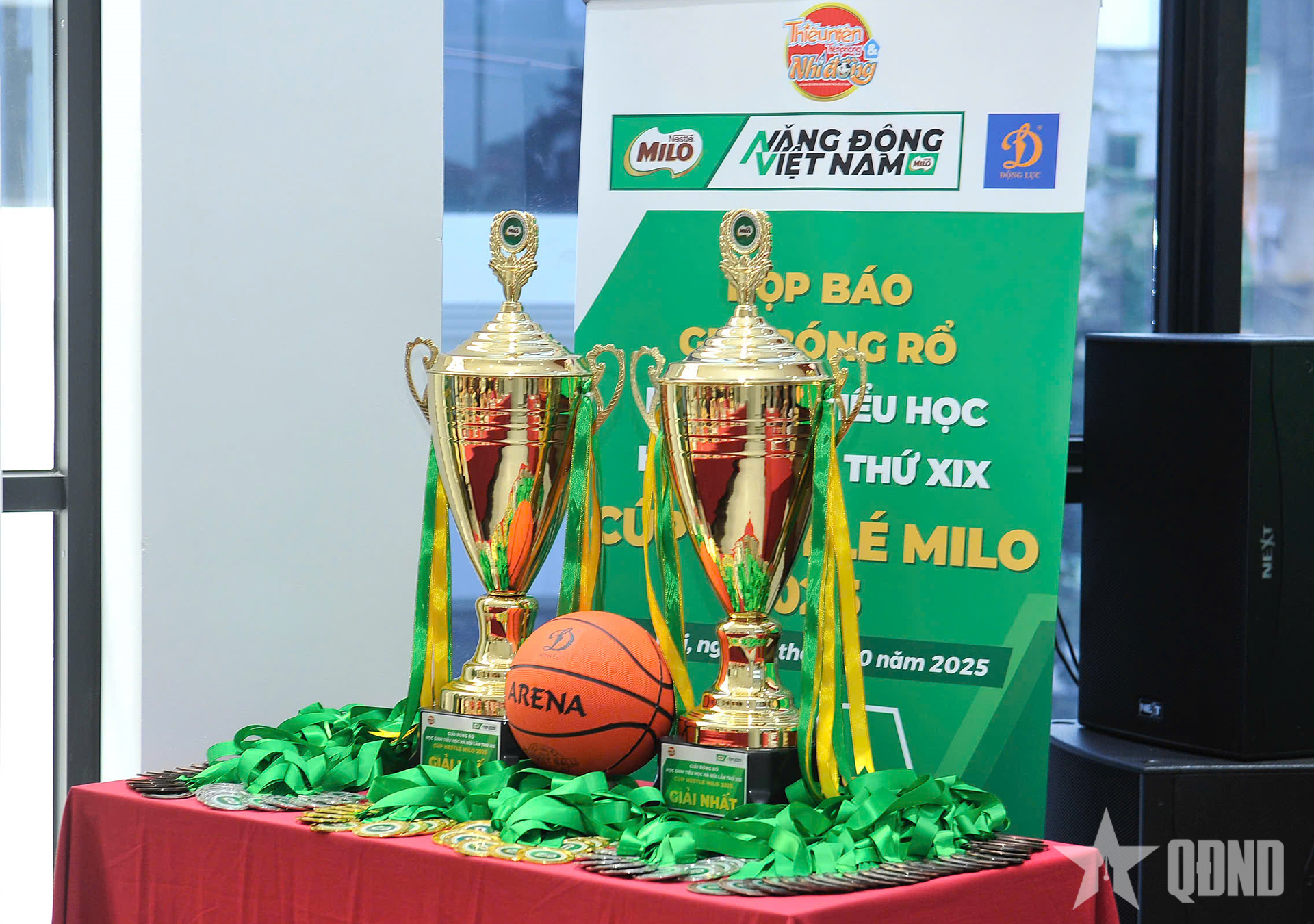 139 đội bóng tham dự Giải bóng rổ học sinh Tiểu học Hà Nội 2025