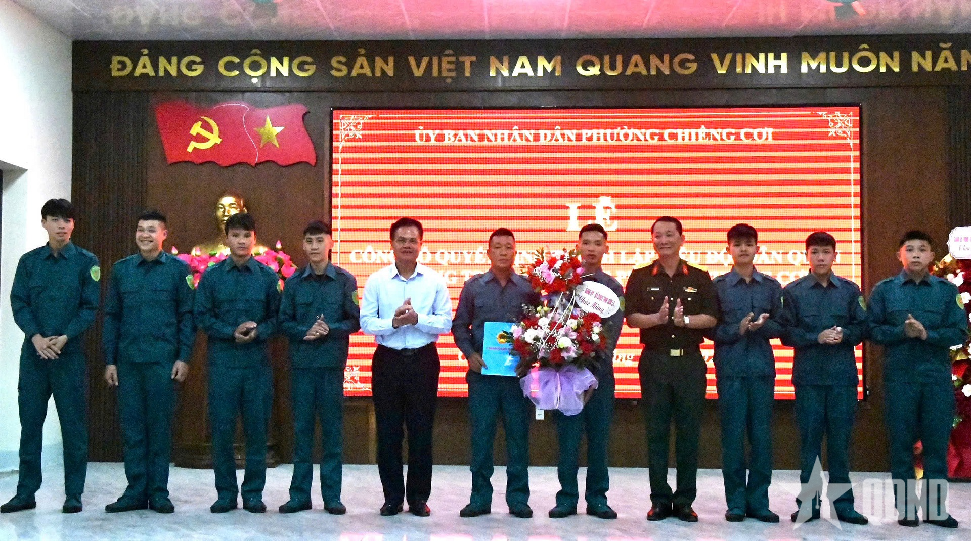 Sơn La: Ra mắt Tiểu đội dân quân thường trực phường Chiềng Cơi