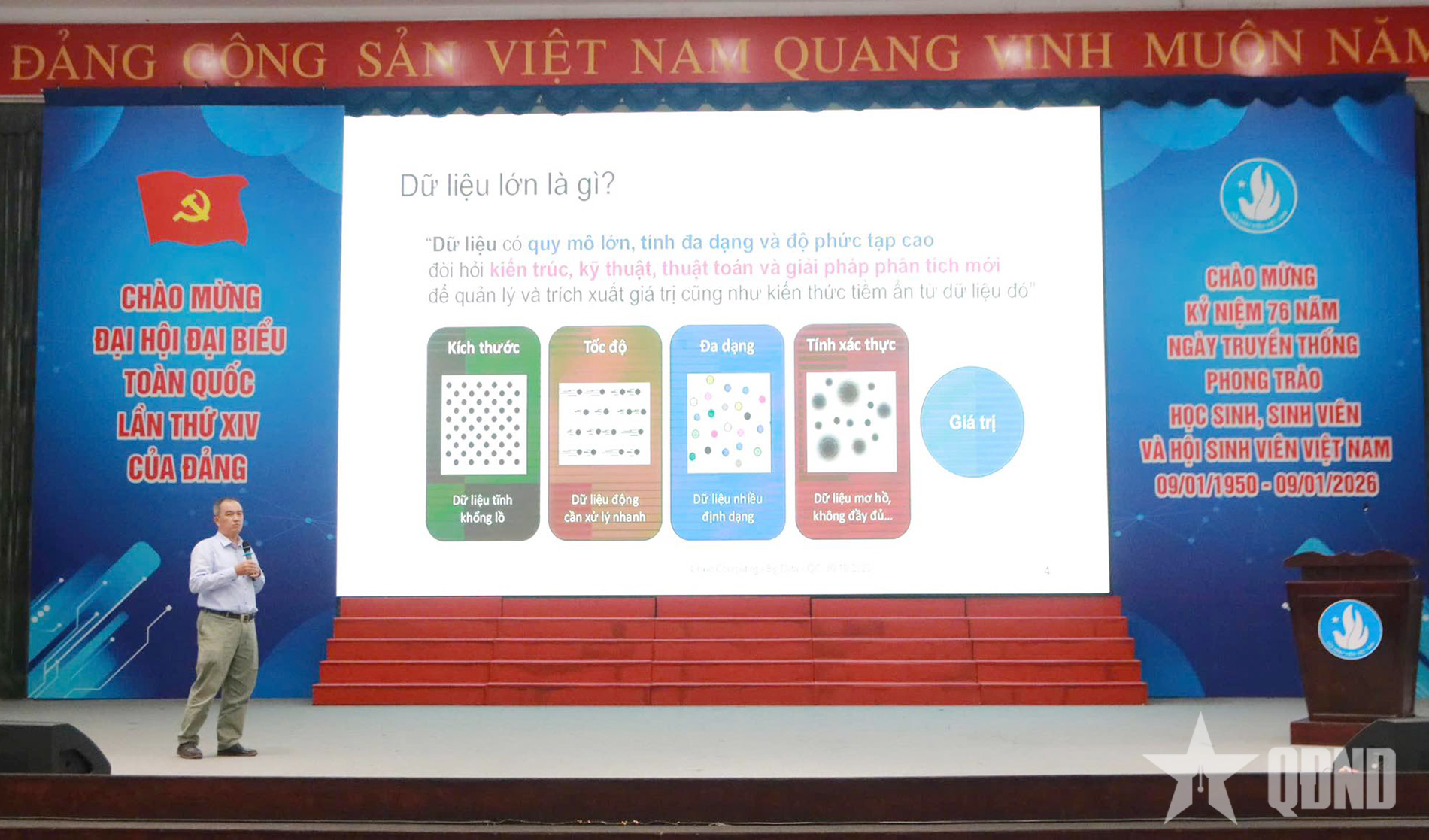 Hội Sinh viên Việt Nam: Hội thảo khoa học điện toán đám mây, điện toán lượng tử và dữ liệu lớn