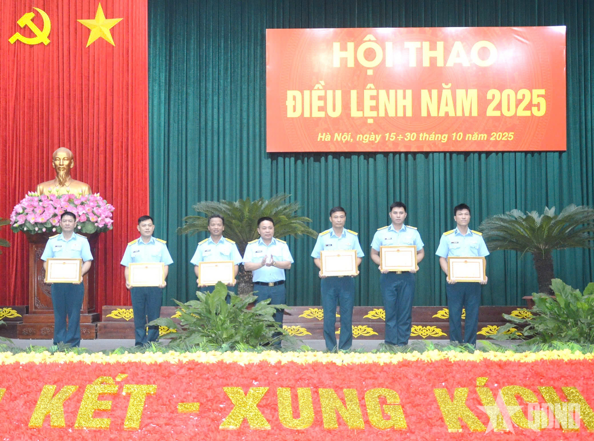 Học viện Phòng không - Không quân bế mạc hội thao điều lệnh