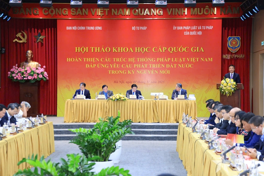 Hoàn thiện cấu trúc hệ thống pháp luật theo hướng hiện đại, hợp lý