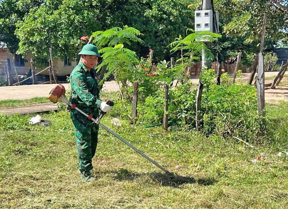 Ấm tình quân dân nơi biên giới Gia Lai