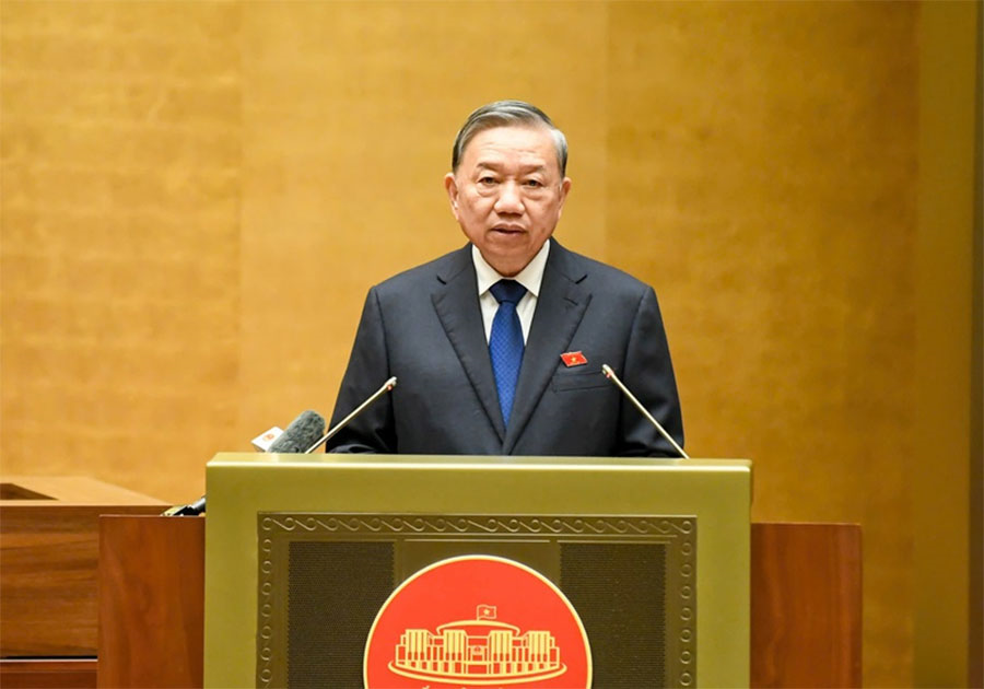 Phát biểu của Tổng Bí thư Tô Lâm tại Quốc hội về dự thảo Văn kiện Đại hội XIV của Đảng