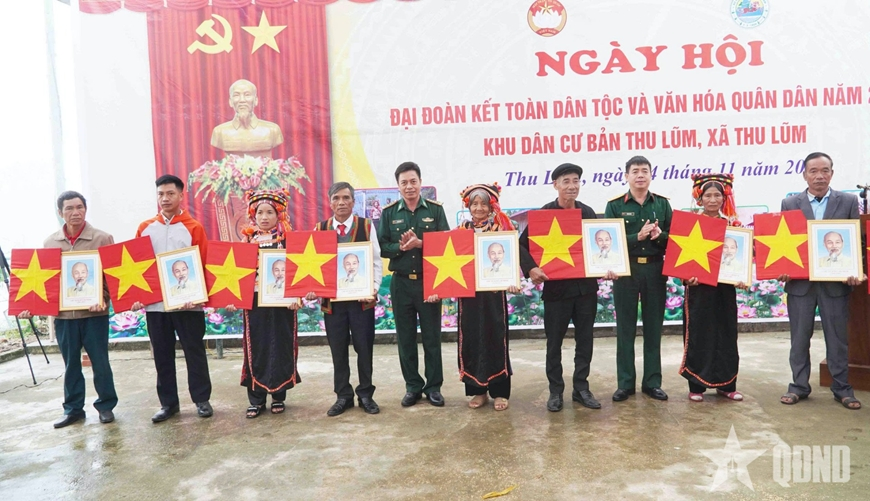 Ngày hội đại đoàn kết và văn hóa quân dân năm 2025 tại Thu Lũm (Lai Châu)