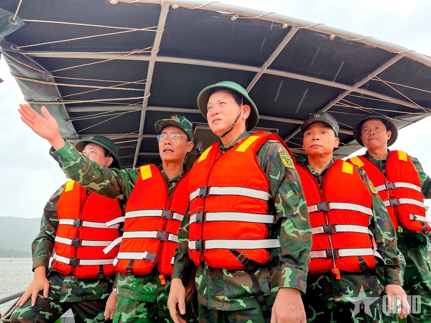 Quân khu 5 triển khai công tác phòng, chống bão số 13 tại Gia Lai