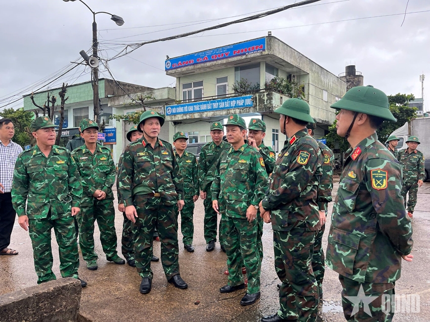 Quân khu 5 triển khai công tác phòng, chống bão số 13 tại Gia Lai