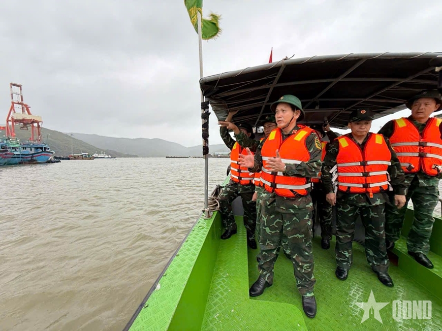 Quân khu 5 triển khai công tác phòng, chống bão số 13 tại Gia Lai