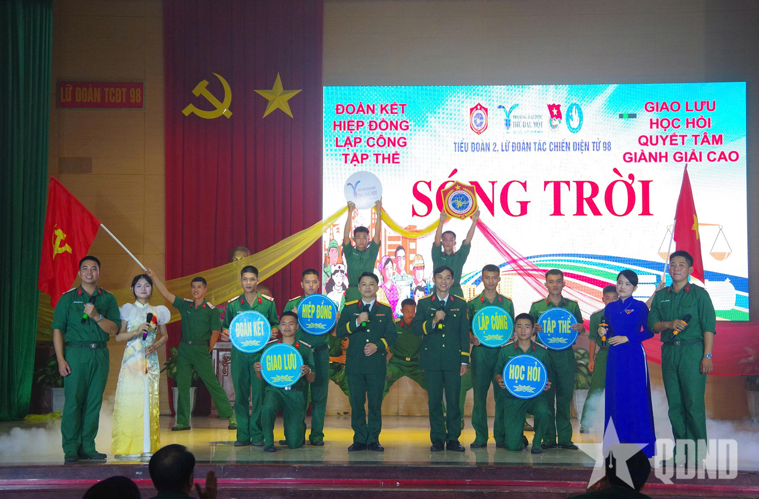 Lữ đoàn 98: Hội thi tuyên truyền, phổ biến, giáo dục pháp luật 