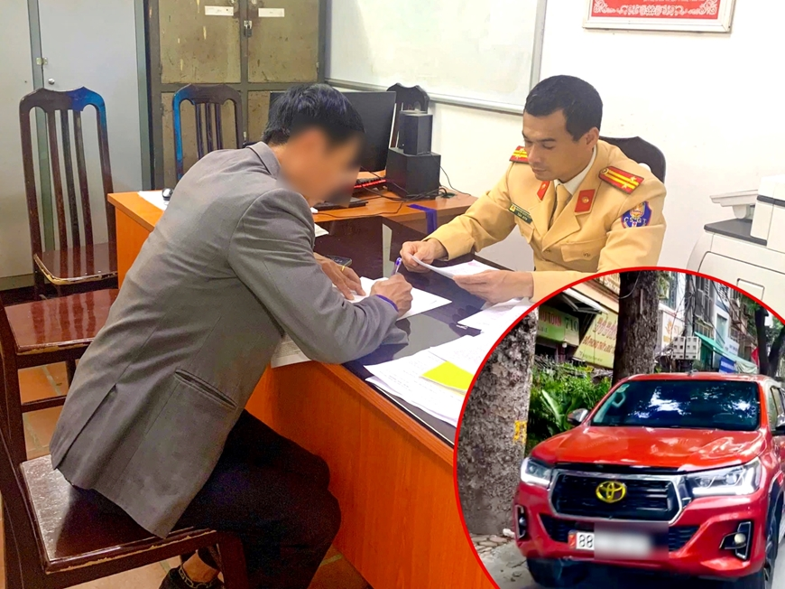 Hà Nội: Xử lý nhiều trường hợp vi phạm giao thông qua đường dây nóng