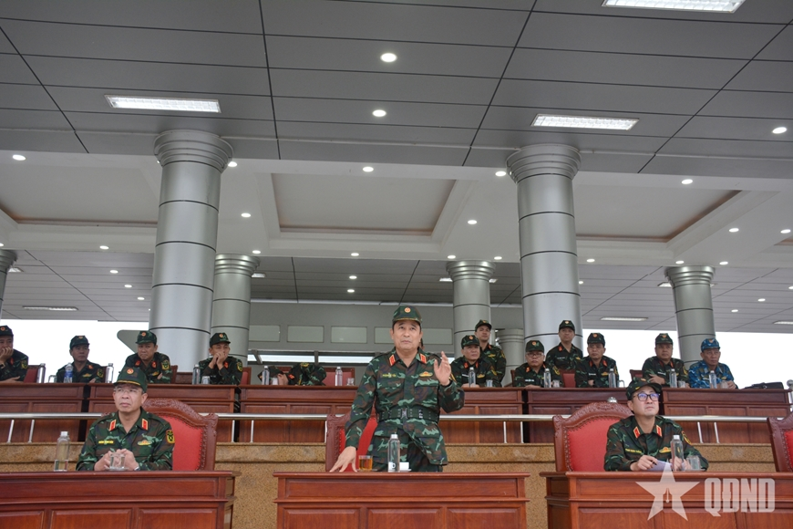 Thượng tướng Phùng Sĩ Tấn kiểm tra công tác chuẩn bị Diễn tập VINBAX 2025