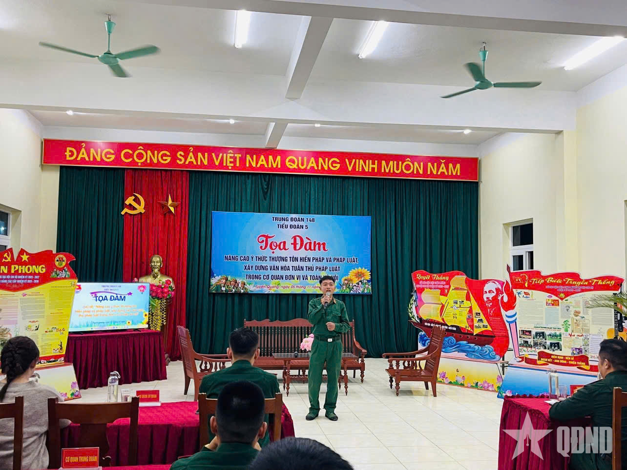 Lan tỏa ý thức thượng tôn pháp luật ở Sư đoàn 316