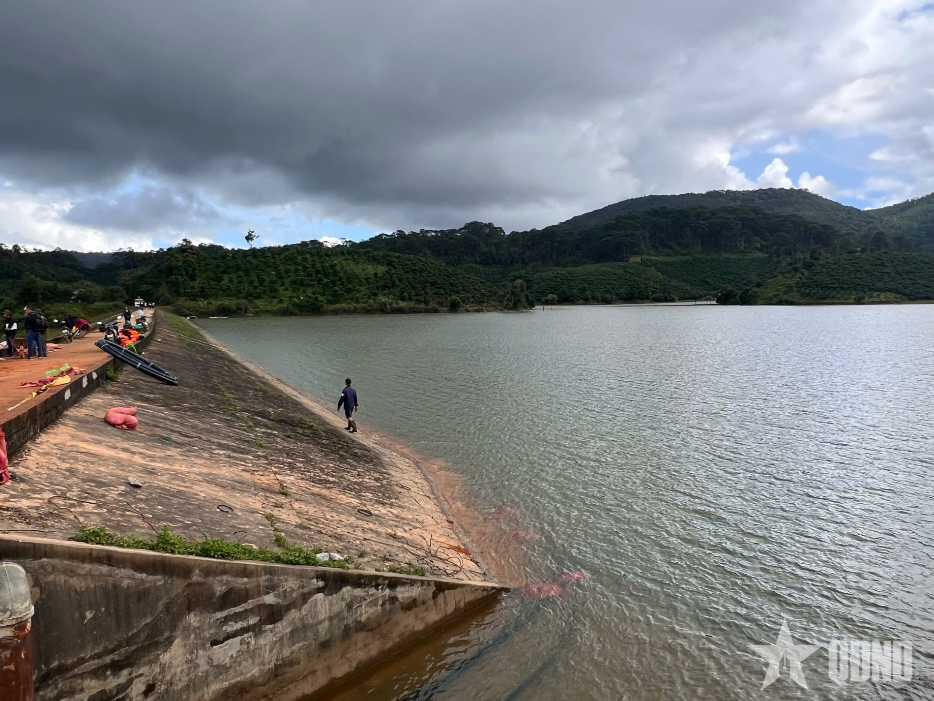 Lâm Đồng: Khẩn cấp khắc phục sự cố tại hồ thủy lợi Cay An