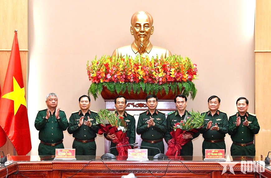 Đại tướng Phan Văn Giang chủ trì Hội nghị bàn giao chức vụ Tư lệnh Bộ đội Biên phòng