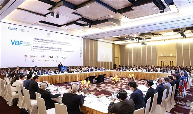Thủ tướng Phạm Minh Chính dự Diễn đàn doanh nghiệp Việt Nam thường niên