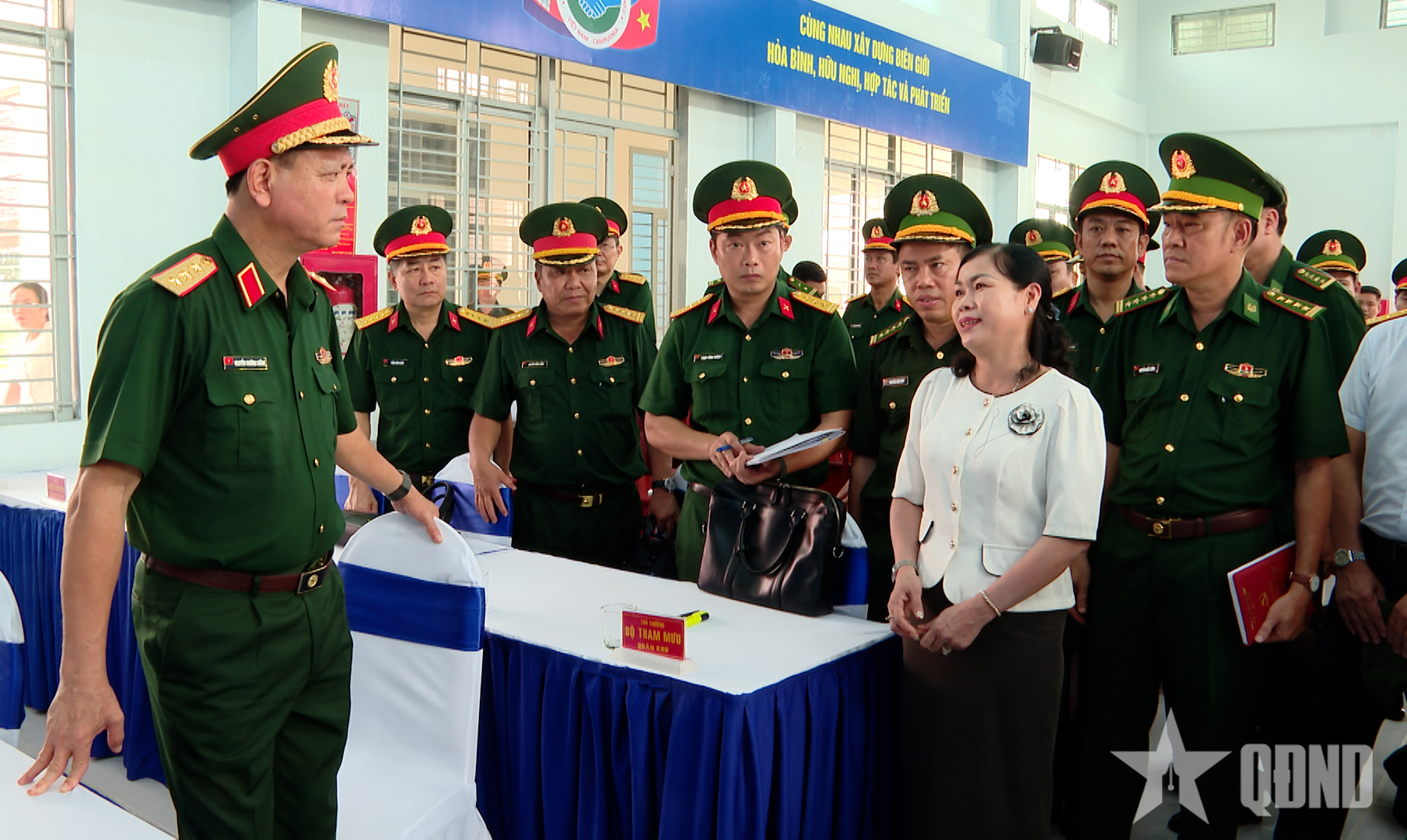 Thượng tướng Nguyễn Trường Thắng kiểm tra công tác chuẩn bị Giao lưu hữu nghị quốc phòng biên giới Việt Nam - Campuchia lần thứ hai