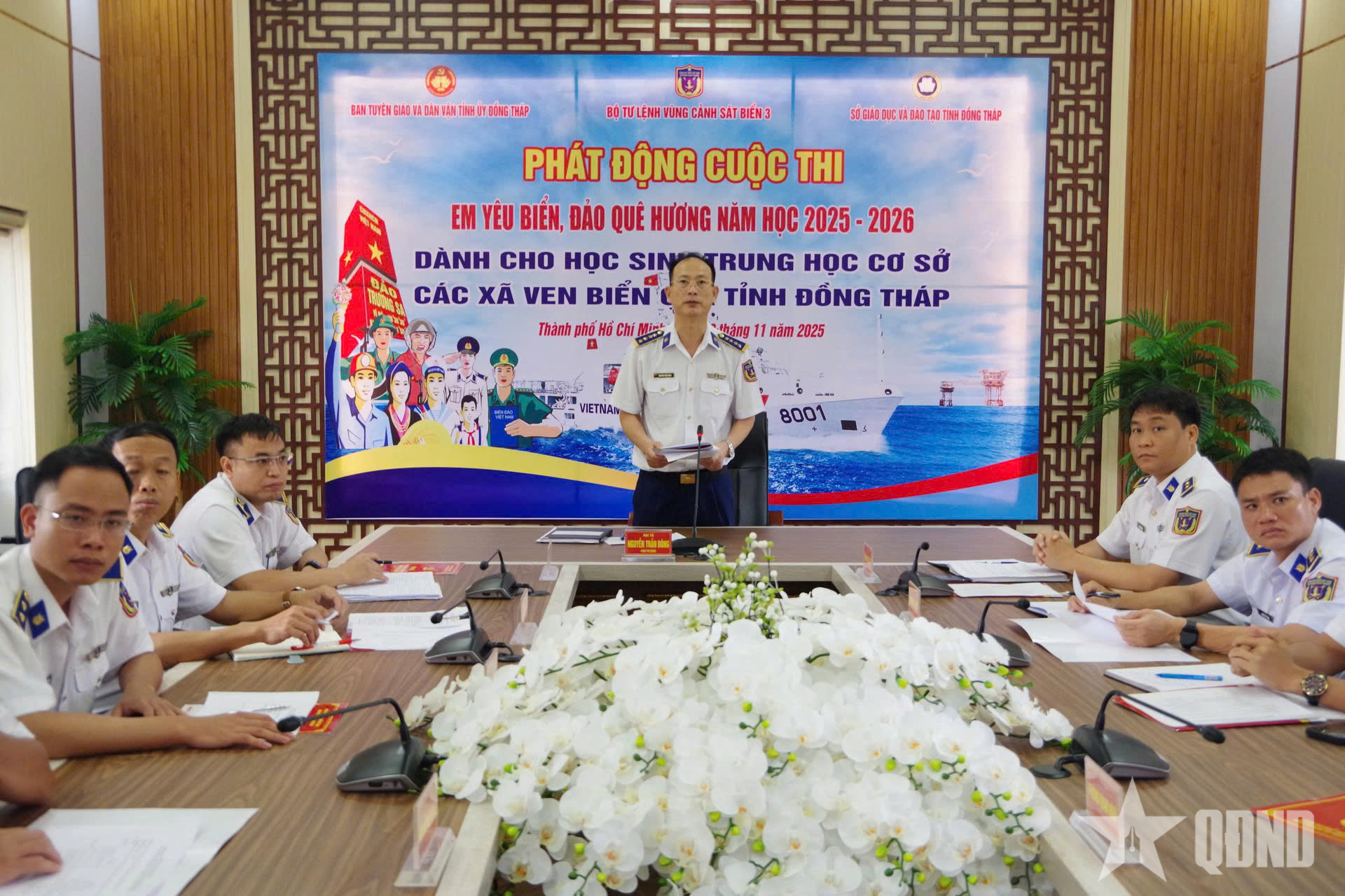 Bồi đắp tình yêu biển, đảo Tổ quốc cho thế hệ trẻ Đồng Tháp