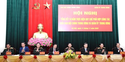 View - 	Công tác phối hợp giữa Quân ủy Trung ương và Ban Nội chính Trung ương