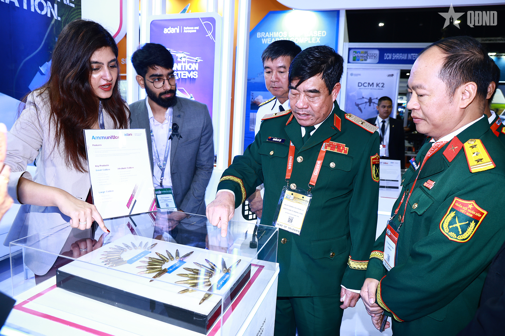 Đoàn Bộ Quốc phòng Việt Nam tham dự Triển lãm Quốc phòng và An ninh 2025 tại Thái Lan