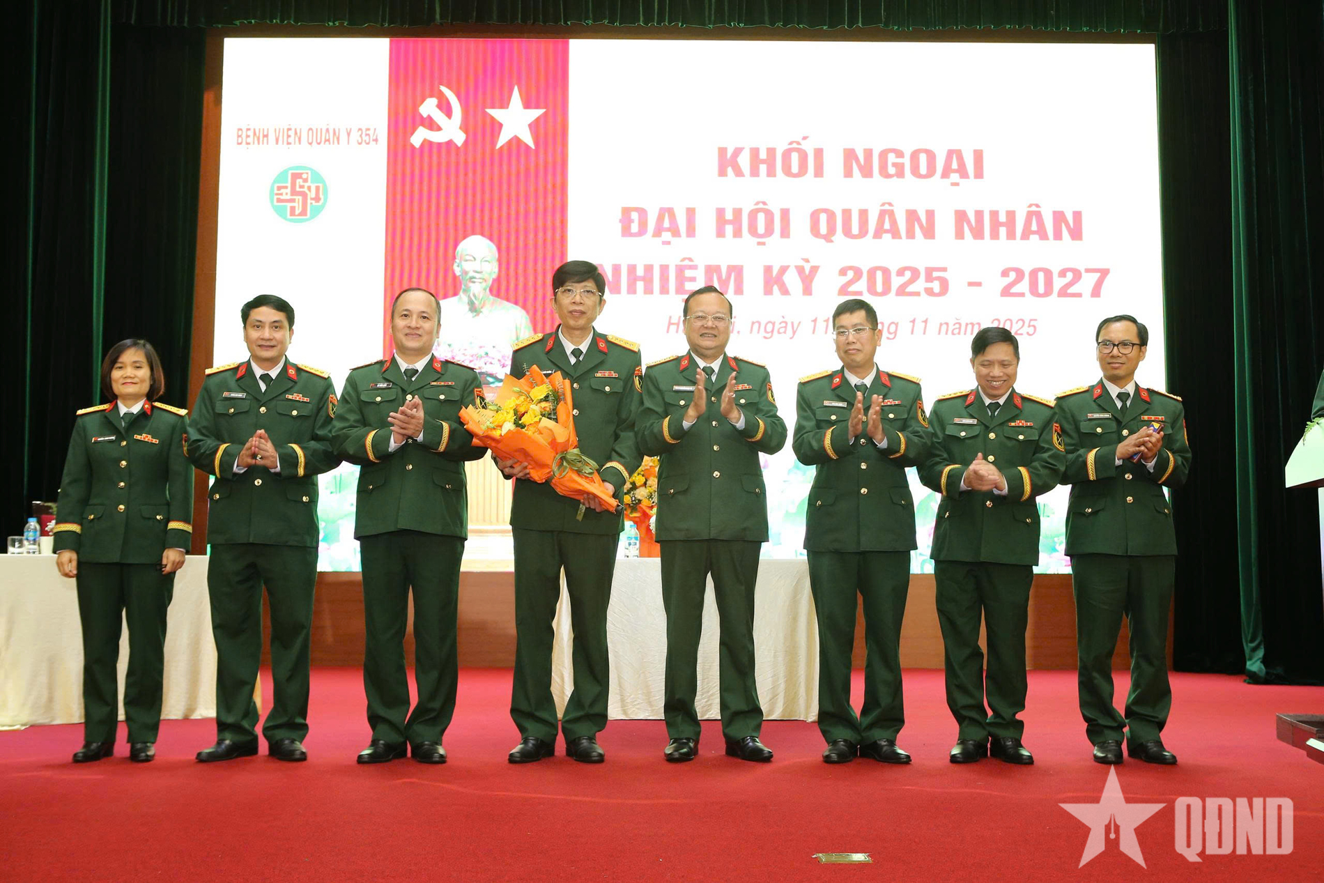 Bệnh viện Quân y 354 chỉ đạo Đại hội quân nhân làm trước