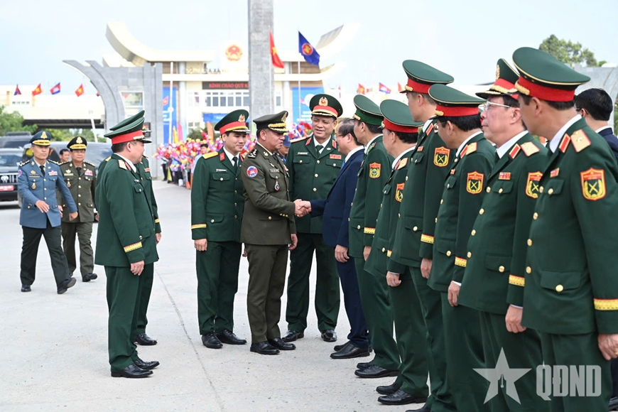 Kết thúc hoạt động Giao lưu hữu nghị quốc phòng biên giới Việt Nam - Campuchia lần thứ hai tại tỉnh Tây Ninh