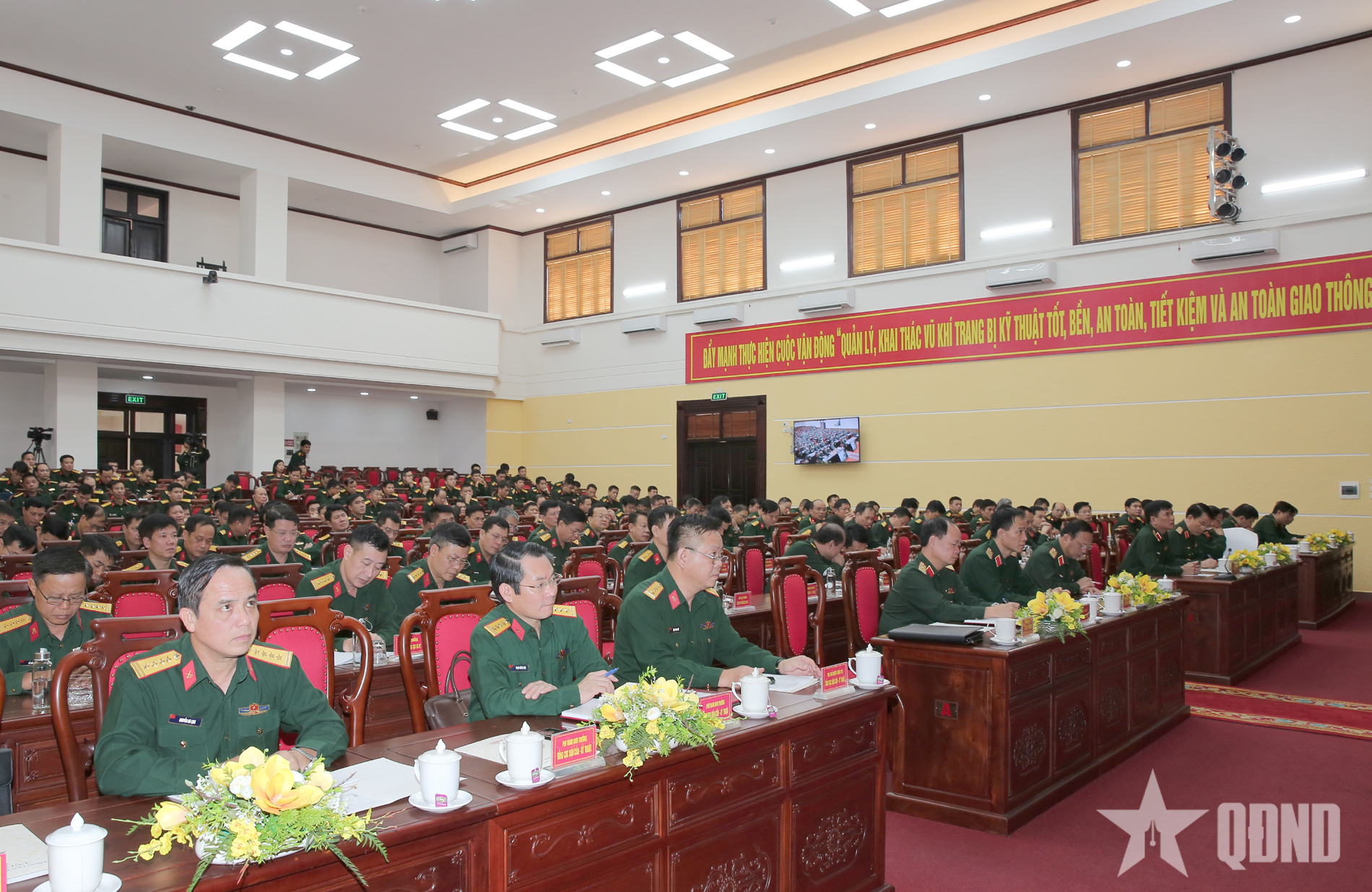 Tăng cường tuyên truyền kết quả công tác bảo đảm hậu cần, kỹ thuật trong thực hiện các nhiệm vụ 