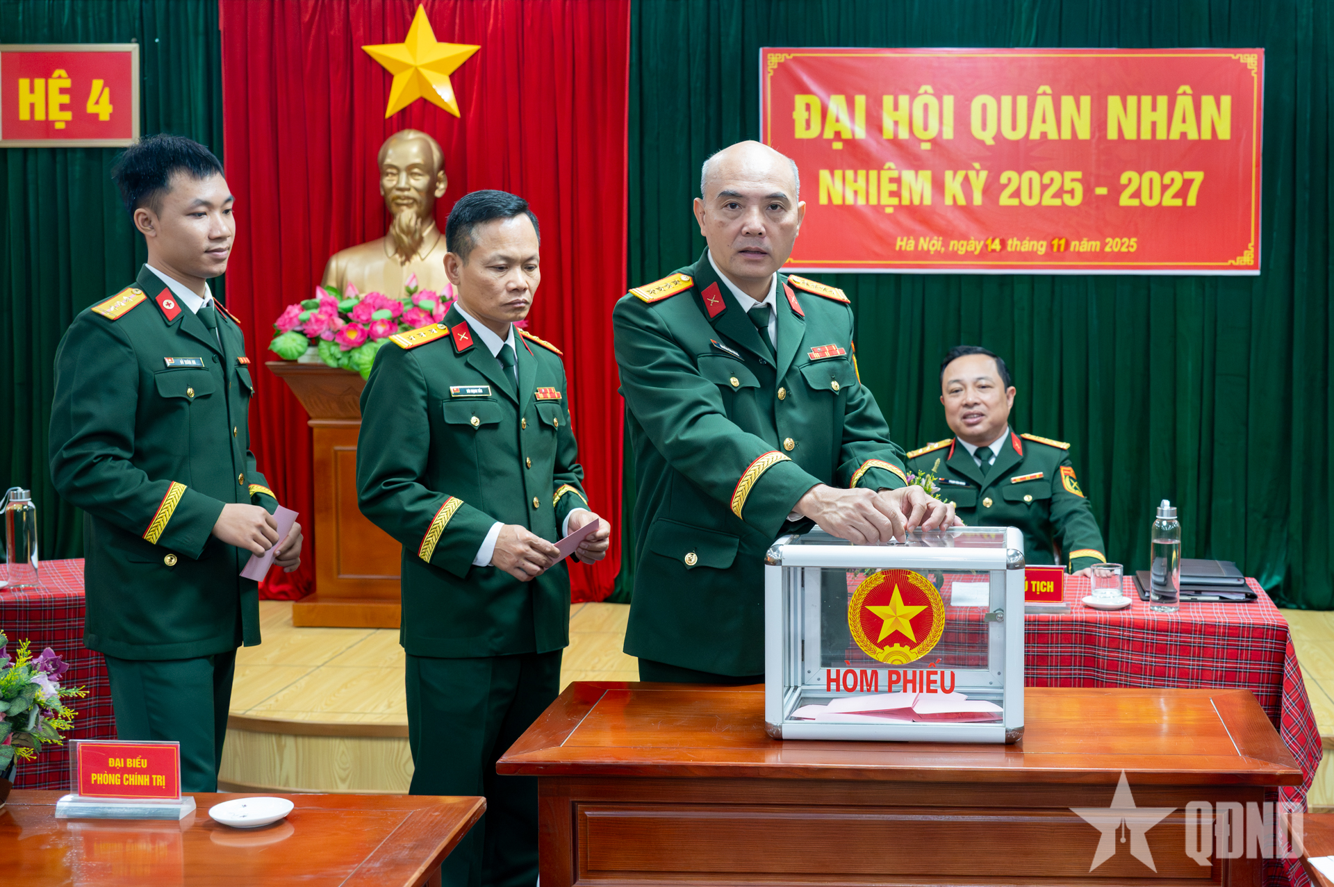 Hệ 4, Học viện Chính trị tổ chức Đại hội quân nhân nhiệm kỳ 2025-2027