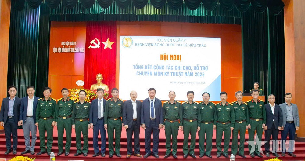 Bệnh viện Bỏng Quốc gia Lê Hữu Trác khẳng định vai trò là tuyến cuối chuyên ngành bỏng của Quân đội và quốc gia