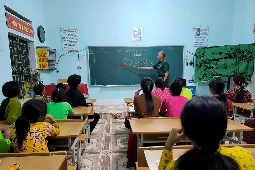 Chiến sĩ biên phòng - đảng viên tiêu biểu ở Lũng Cú