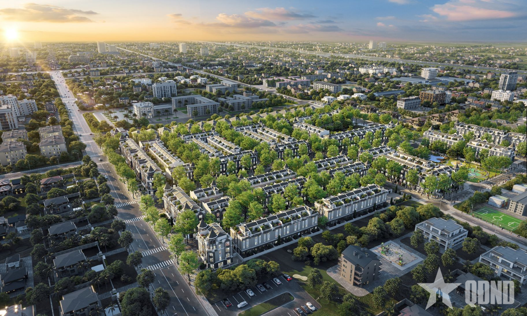 Khởi công dự án khu đô thị thượng lưu tại Nghệ An