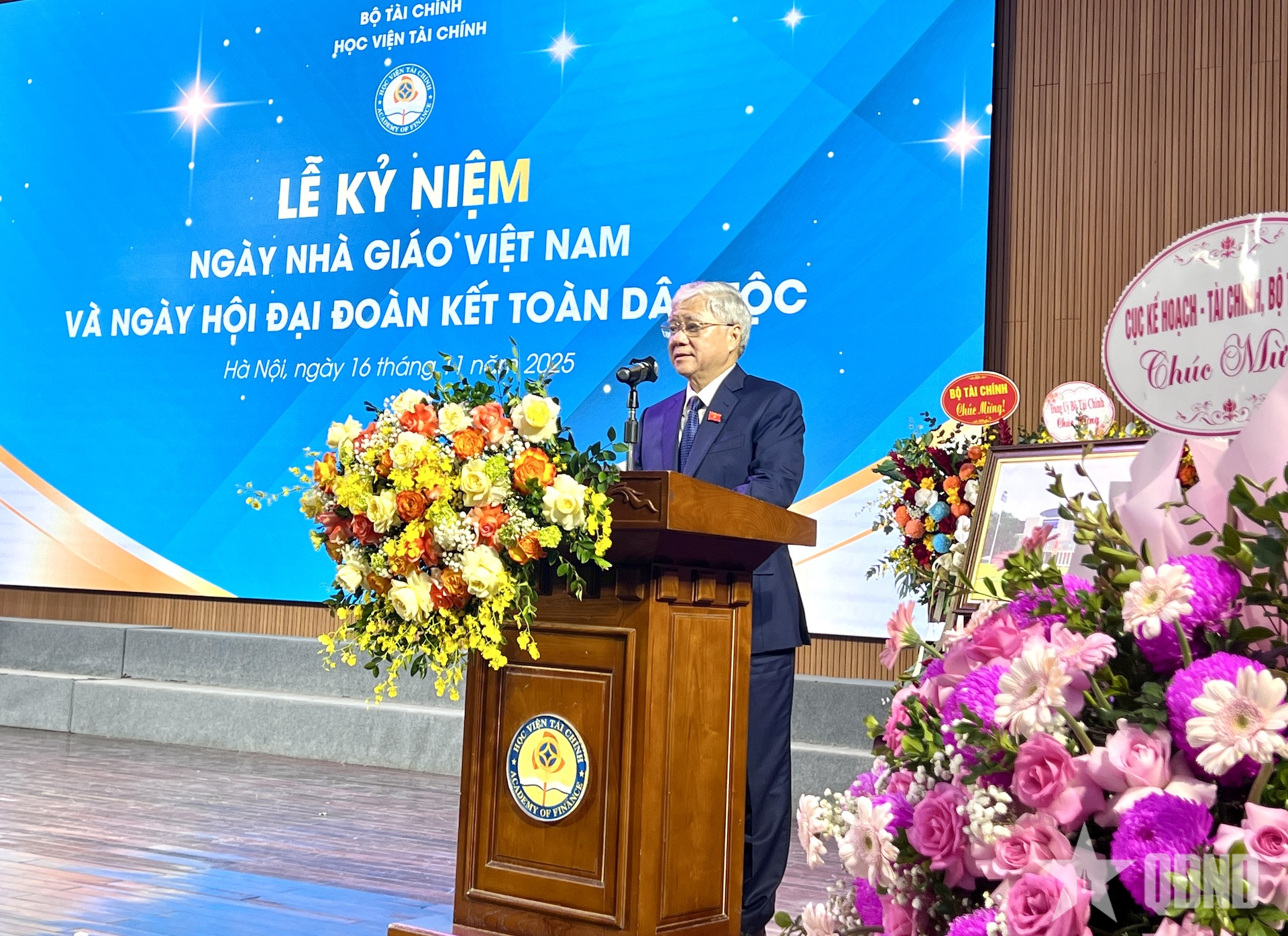 Học viện Tài chính: Ôn lại truyền thống tôn sư trọng đạo, lan tỏa tinh thần đại đoàn kết 