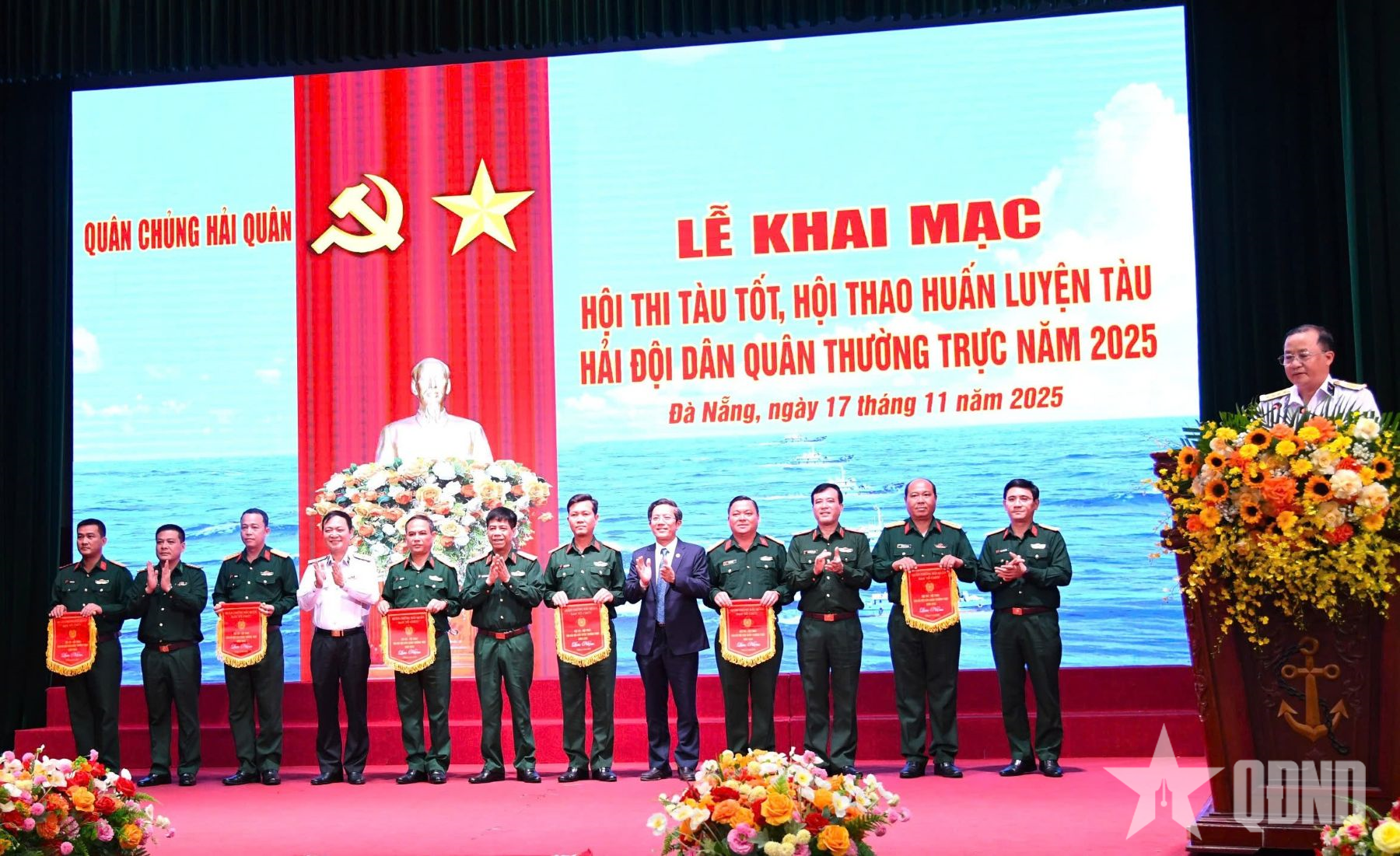 Quân chủng Hải quân: Khai mạc Hội thi tàu tốt - Hội thao huấn luyện tàu Hải đội dân quân tự vệ năm 2025