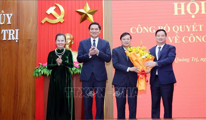 Điều động, chỉ định đồng chí Lê Hồng Vinh giữ chức Phó bí thư Tỉnh ủy Quảng Trị