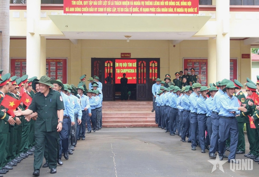 Ban chỉ đạo 515 tỉnh Đắk Lắk xuất quân quy tập hài cốt liệt sĩ tại Campuchia