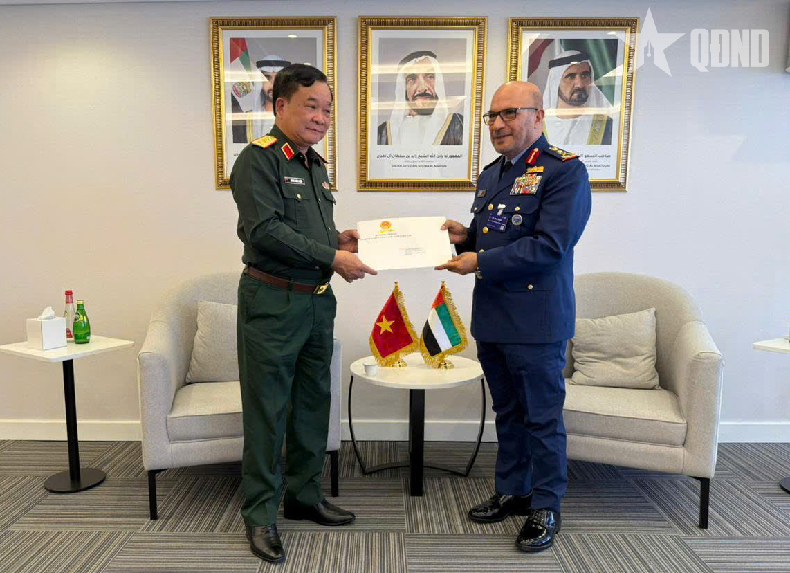 Việt Nam và UAE ưu tiên thúc đẩy hợp tác quốc phòng thực chất