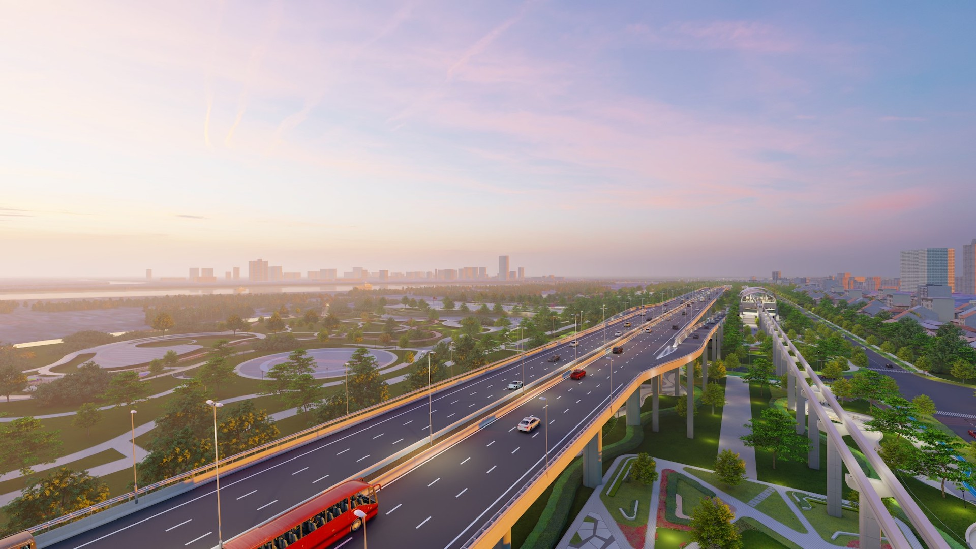 Trục đại lộ cảnh quan sông Hồng, biểu tượng mới của Thủ đô hiện đại hóa và hội nhập quốc tế 