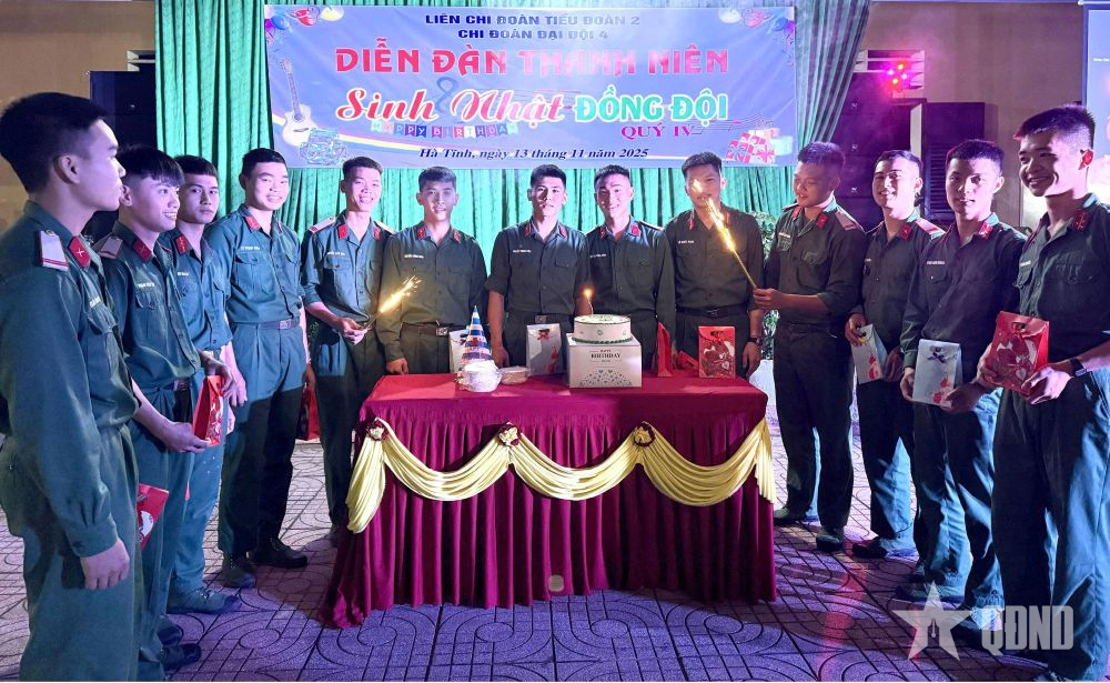 Trung đoàn 841 (Bộ CHQS tỉnh Hà Tĩnh): Ấm áp đêm “Sinh nhật đồng đội”