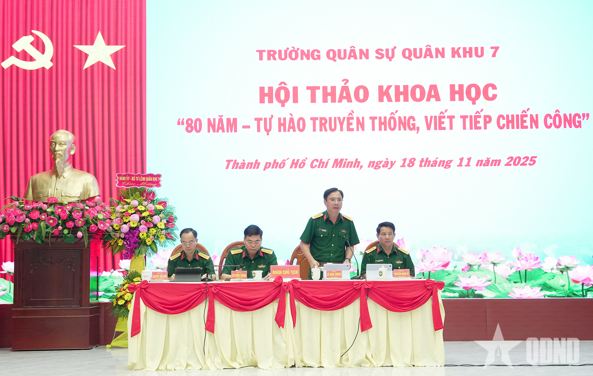 Trường Quân sự Quân khu 7: Tự hào 80 năm truyền thống, viết tiếp chiến công