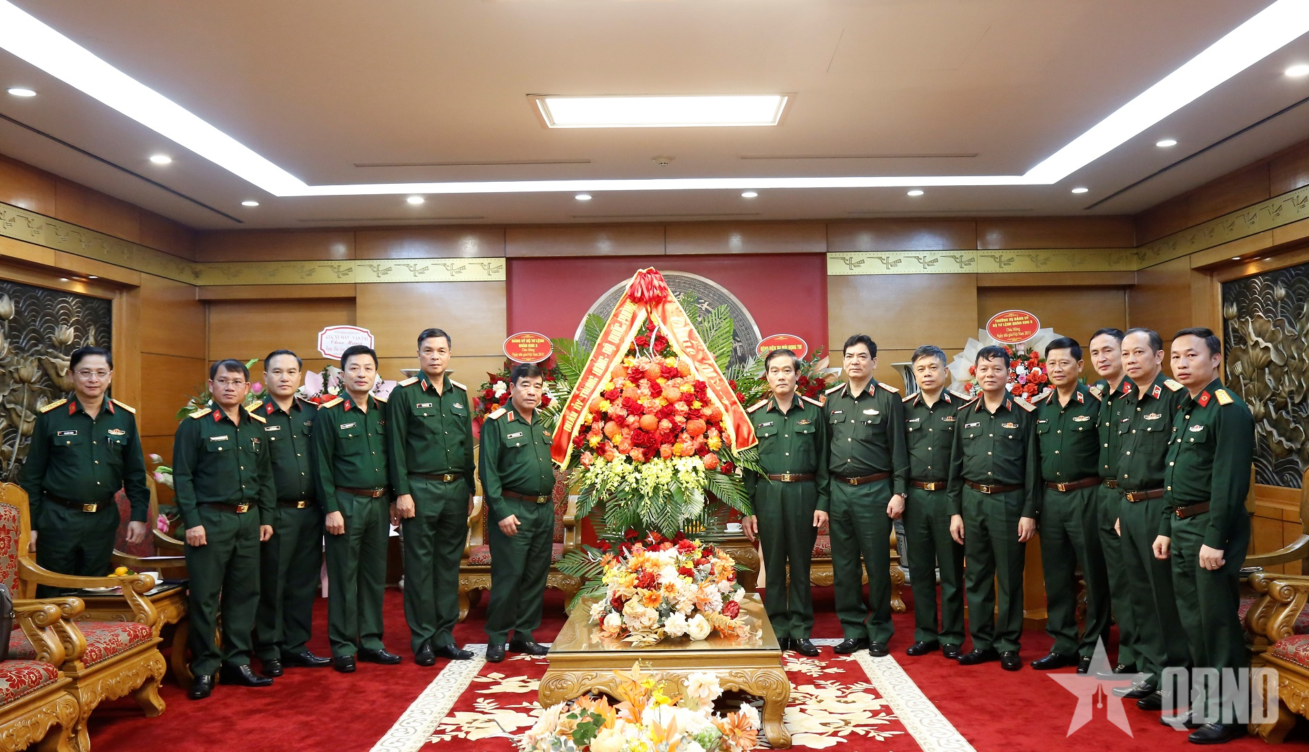 Thiếu tướng Nguyễn Bá Lực thăm, chúc mừng Học viện Quân y