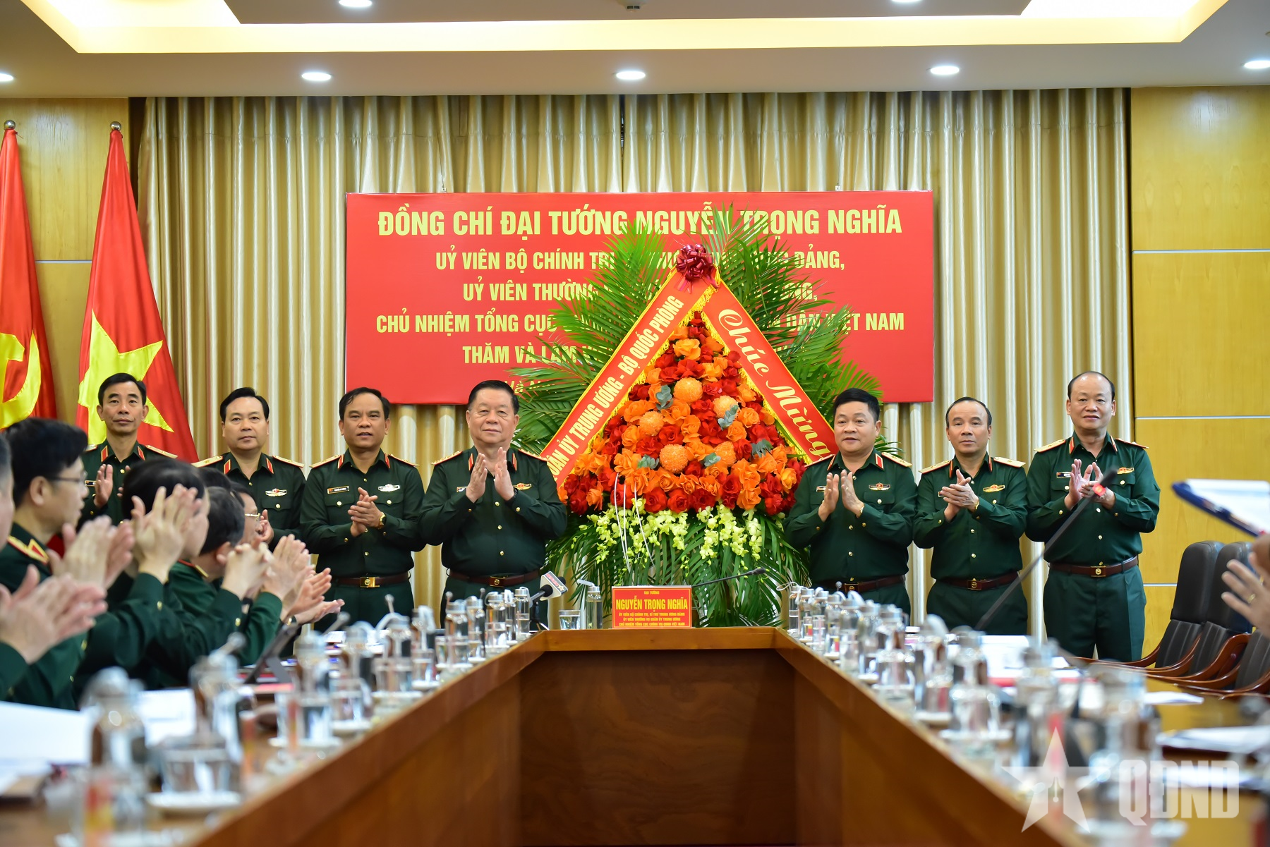 Đại tướng Nguyễn Trọng Nghĩa thăm và làm việc tại Học viện Chính trị