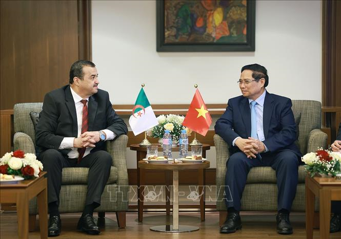 Thủ tướng Phạm Minh Chính làm việc với các Bộ, Tập đoàn của Algeria để cụ thể hoá quan hệ Đối tác Chiến lược