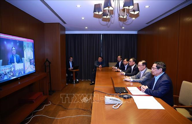 Thủ tướng Phạm Minh Chính chủ trì họp khẩn trực tuyến từ Algeria về ứng phó bão lũ, cứu hộ, cứu nạn