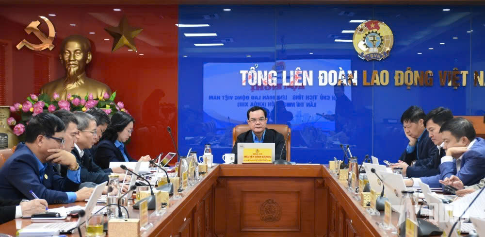Đại hội XIV Công đoàn Việt Nam dự kiến tổ chức vào tháng 6-2026
