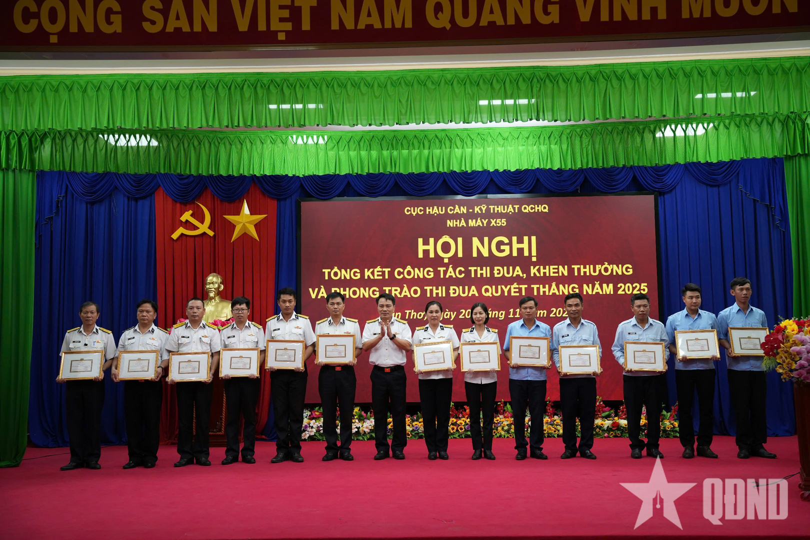 Cần Thơ: Nhà máy X55 tổng kết công tác quân sự, quốc phòng năm 2025